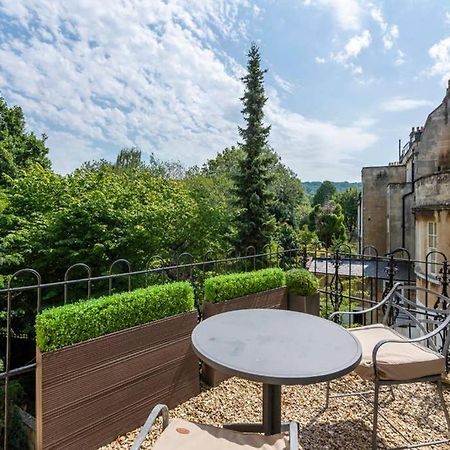 Appartamento Beautiful Studio With Private Outside Terrace Bath Esterno foto